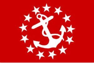 Yacht Club Officers Flag Vice Commodore